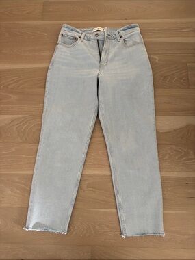 Abercrombie & Fitch Pale Blue Straight Leg Jeans